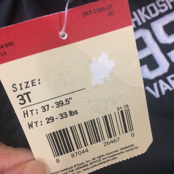 Osh Kosh B'Gosh Athletic Pants Elastic Waist - Picture 6 of 8